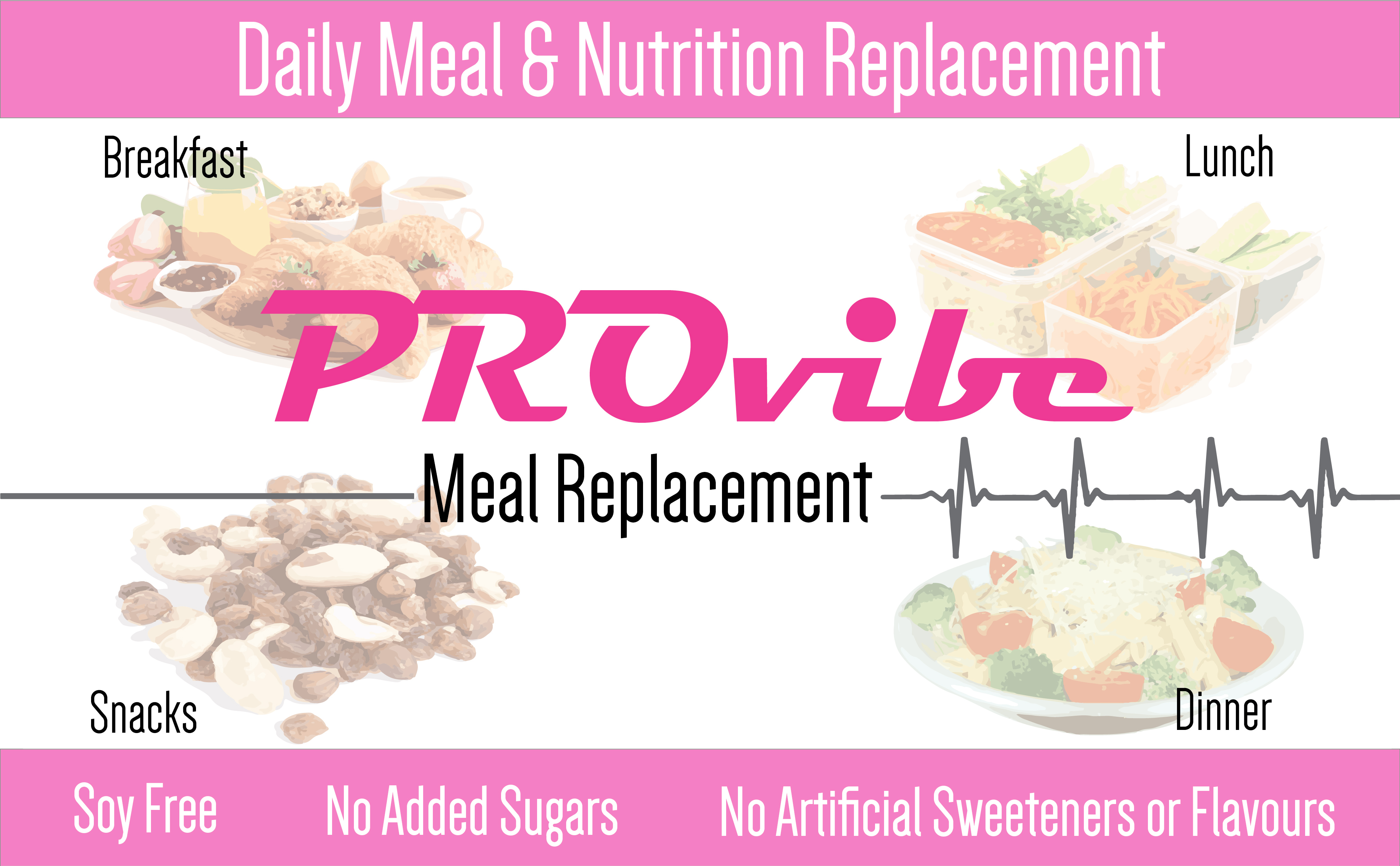 Meal Replacement Shake 1kg Gluten Free High Protein Powder Stevia