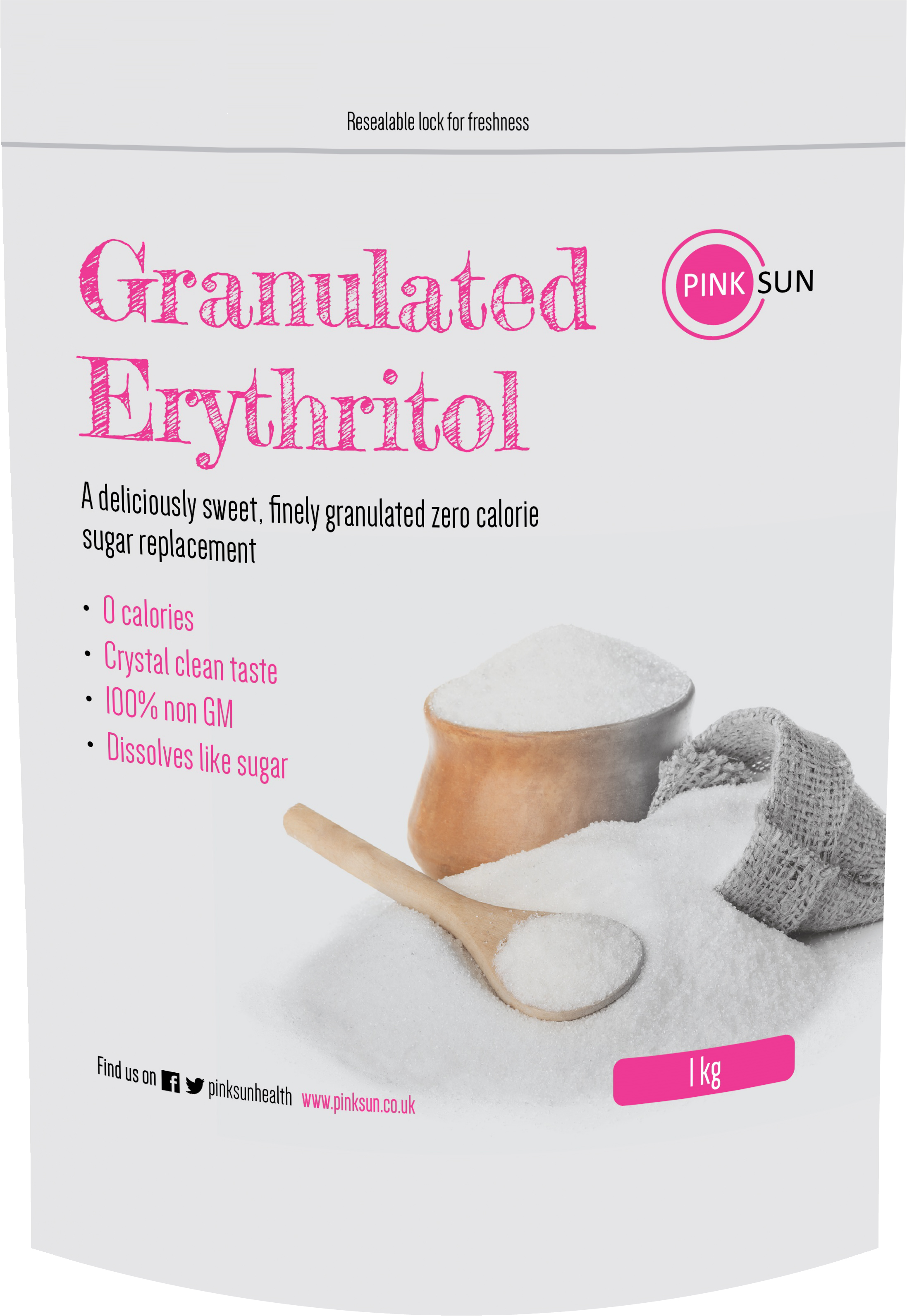 1 3 cup erythritol to sugar